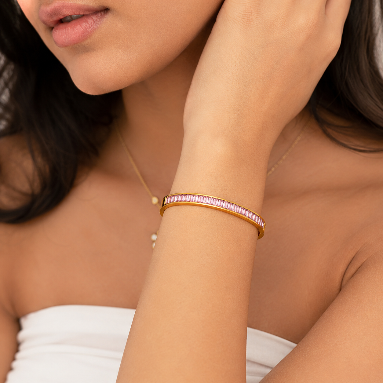 Rose Kiss Bangle