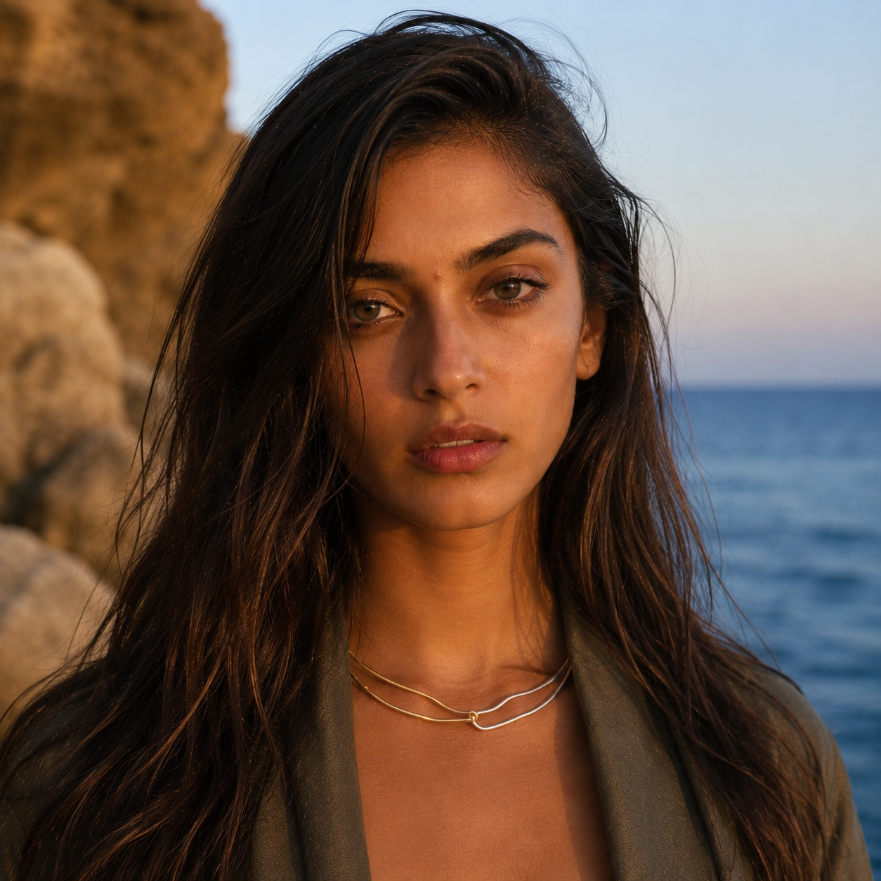 Milan Dual Tone Necklace