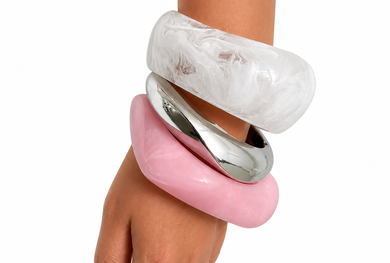 Blush Resin Stack