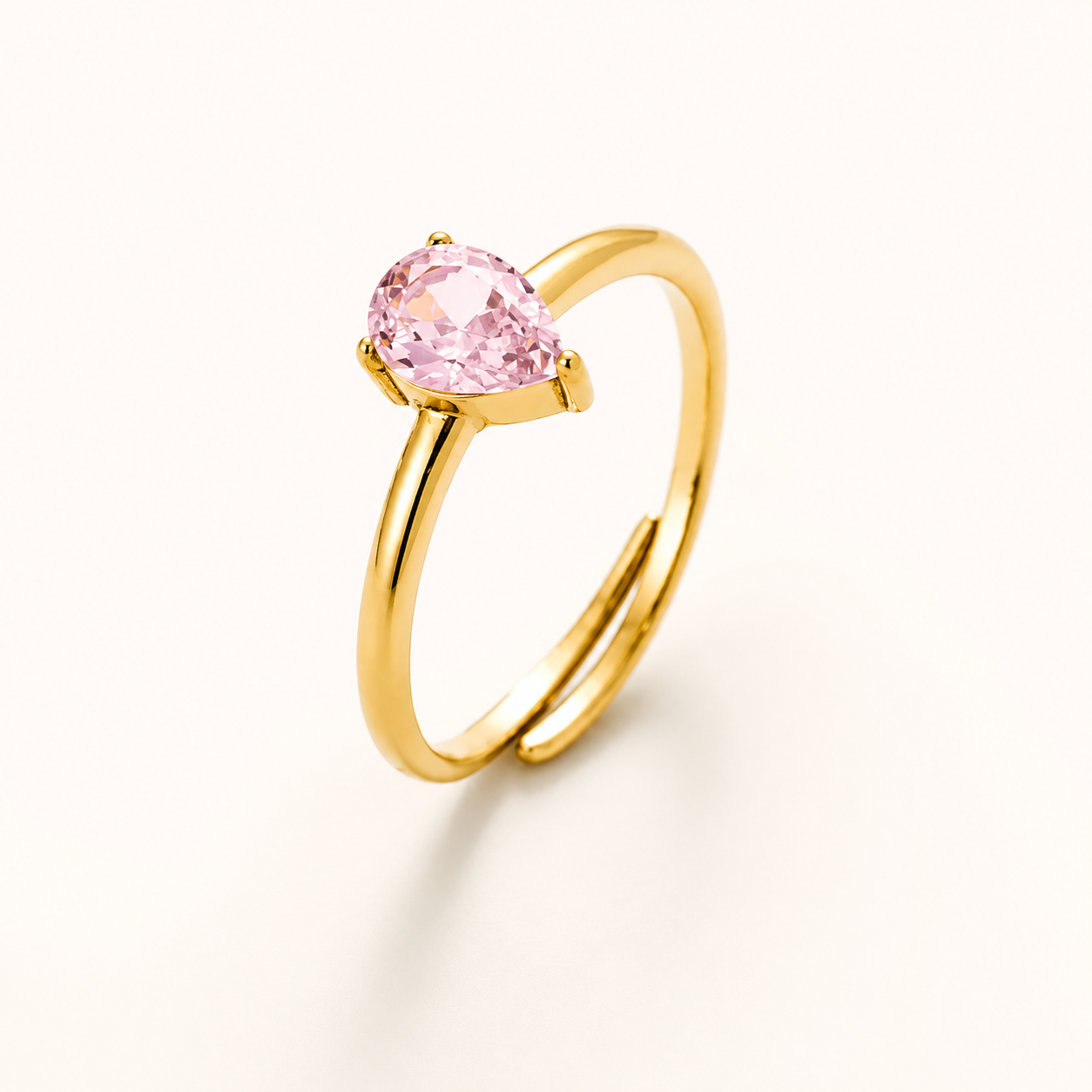 Blush Veil Ring