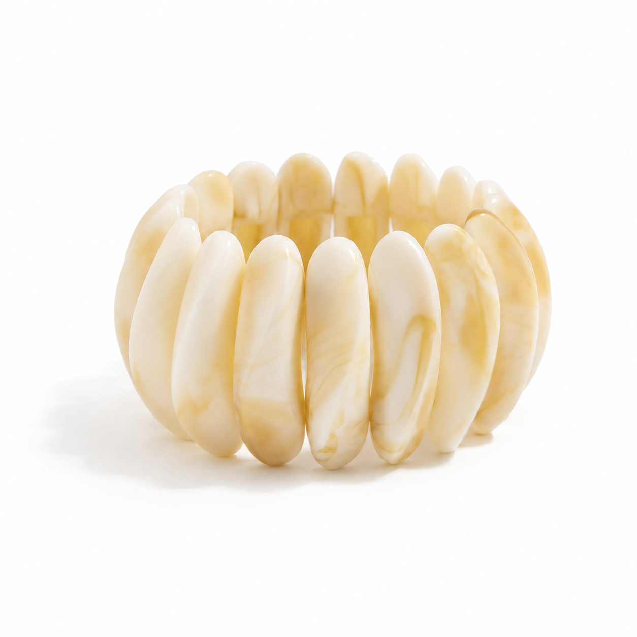 Gloss Wave Elastic Bracelet