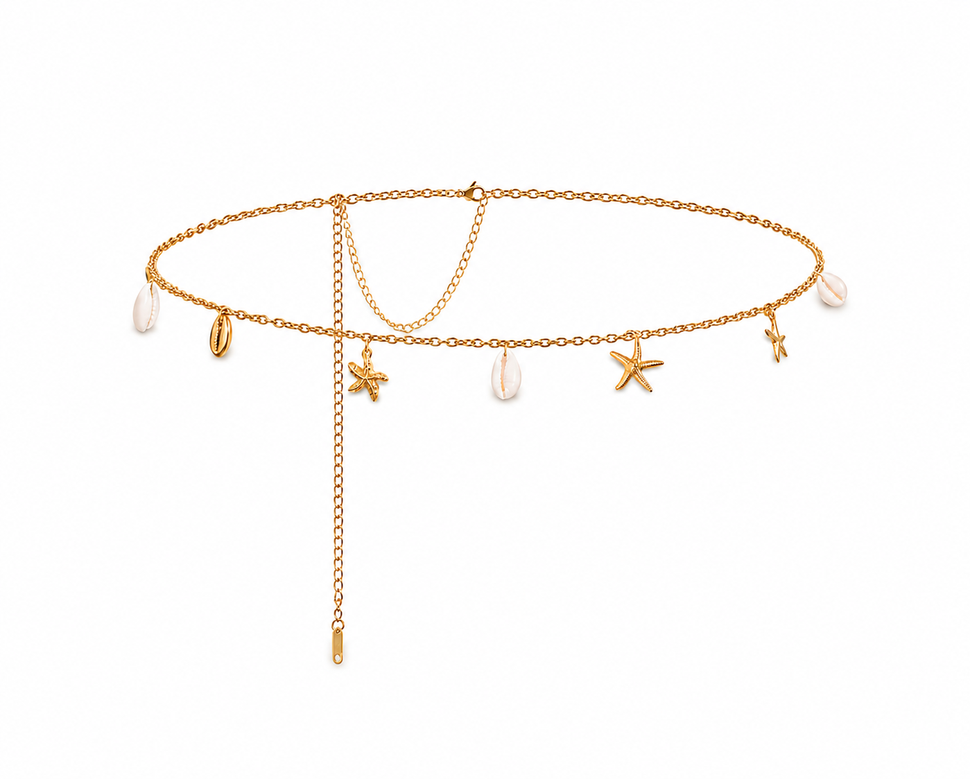 Golden Shoreline Waist Chain