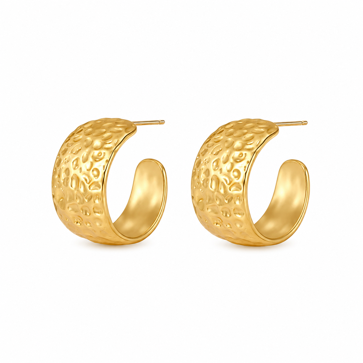 Aurum Crest Hoops