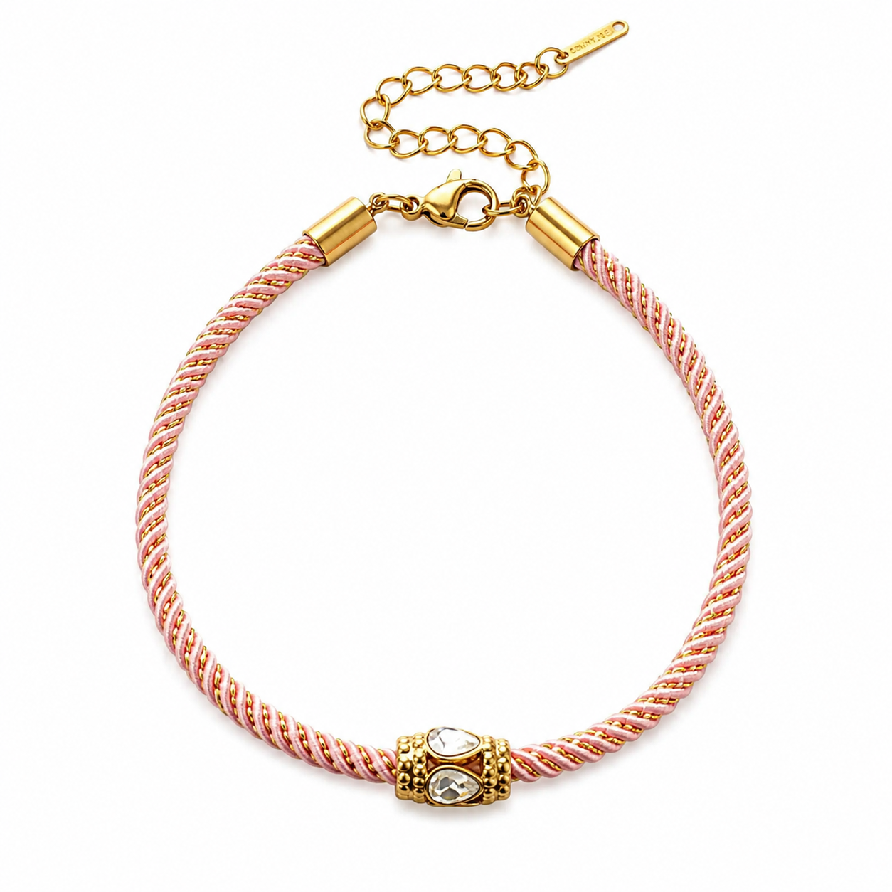 Pinkstone Arc Bracelet Set (Set of 3)