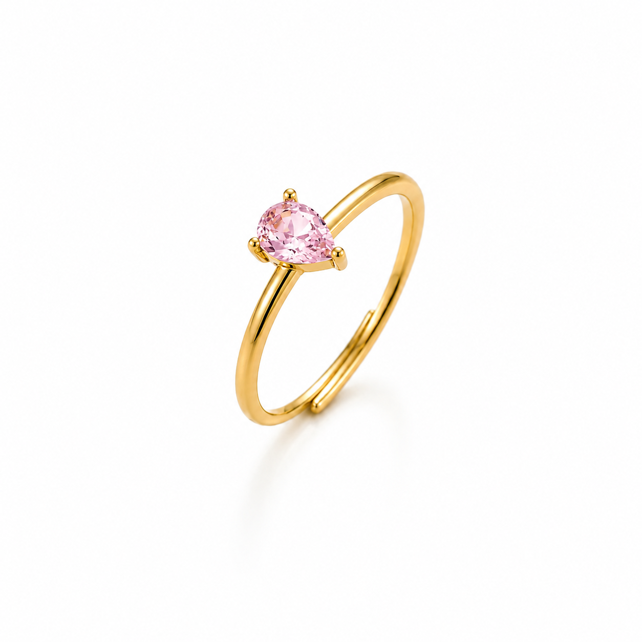 Blush Veil Ring