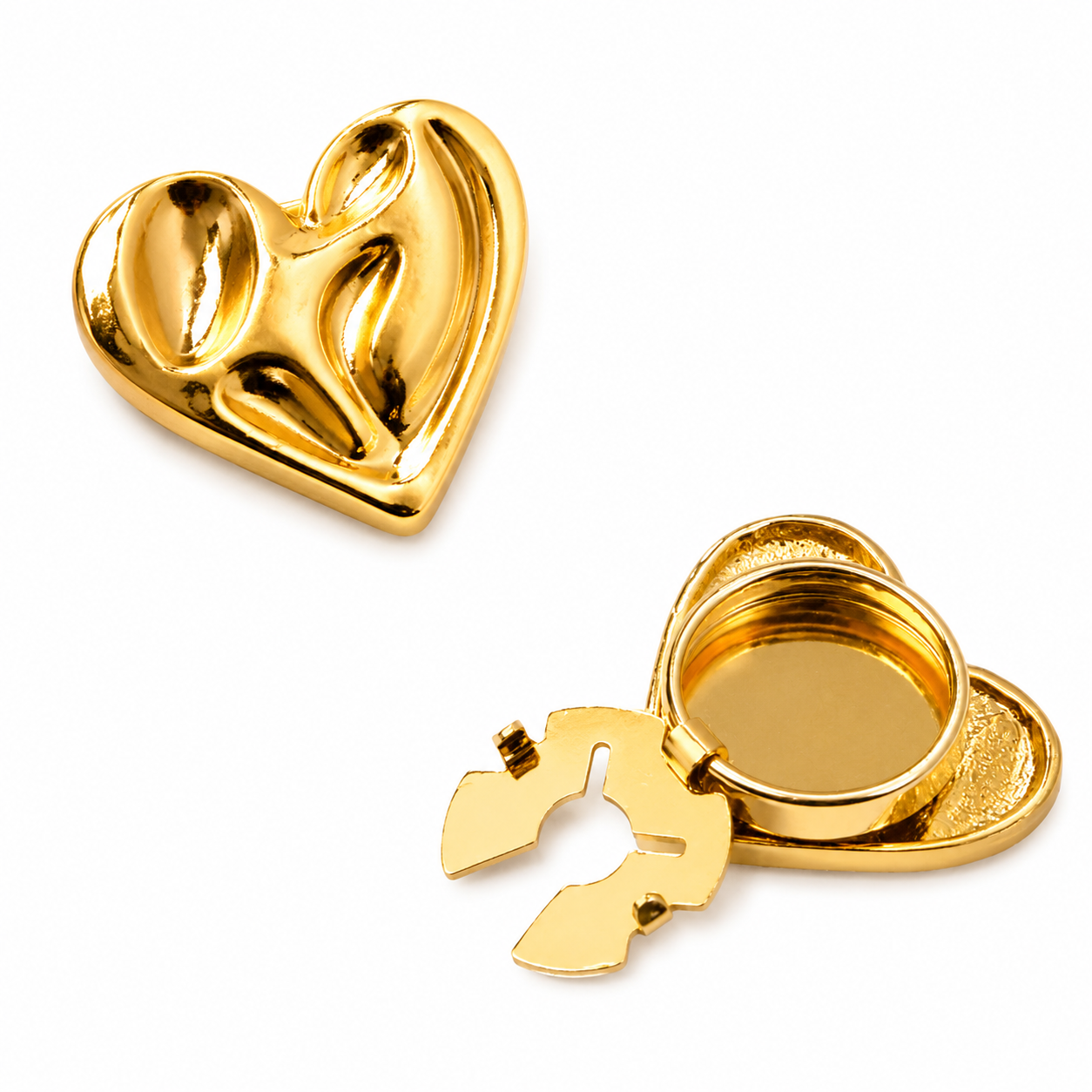 Heartline Button Covers (Set of 2)
