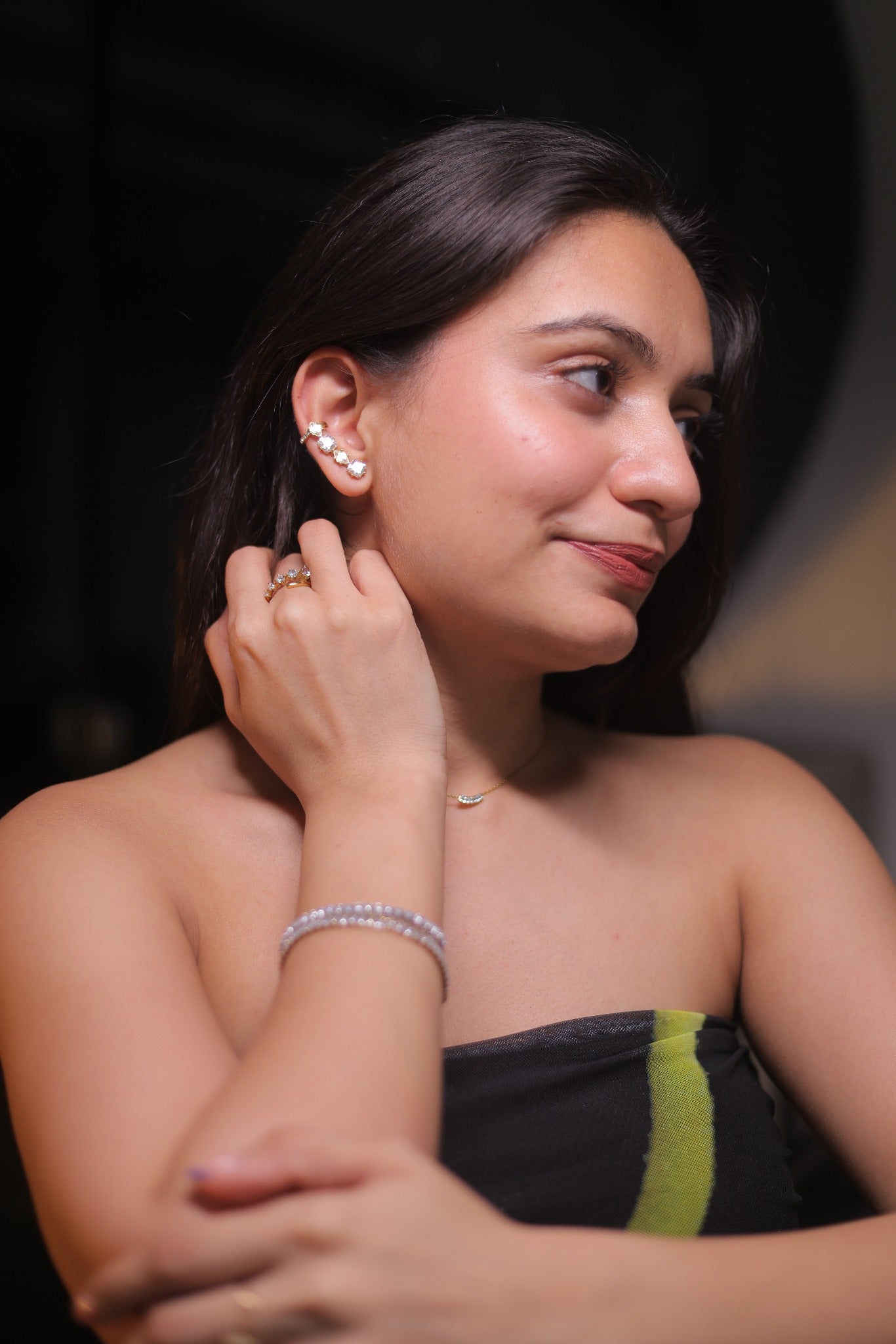 Aurora Ear Cuff Earrings