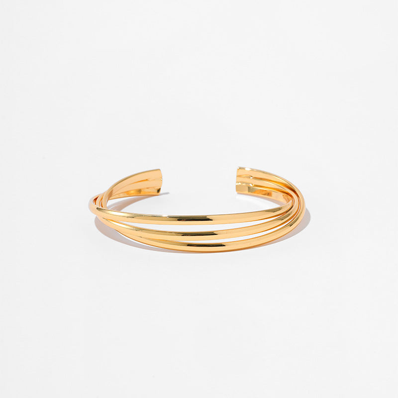 Aurum Wave Bangle