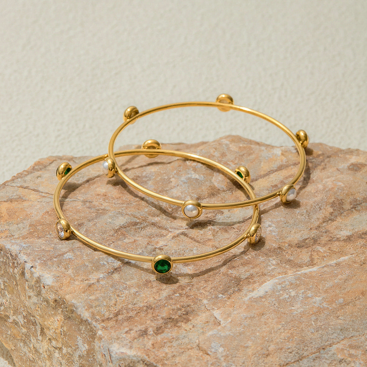 Aabroo Bangle stack