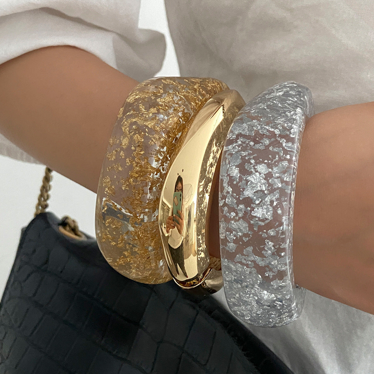 Resin Shimmer Stack