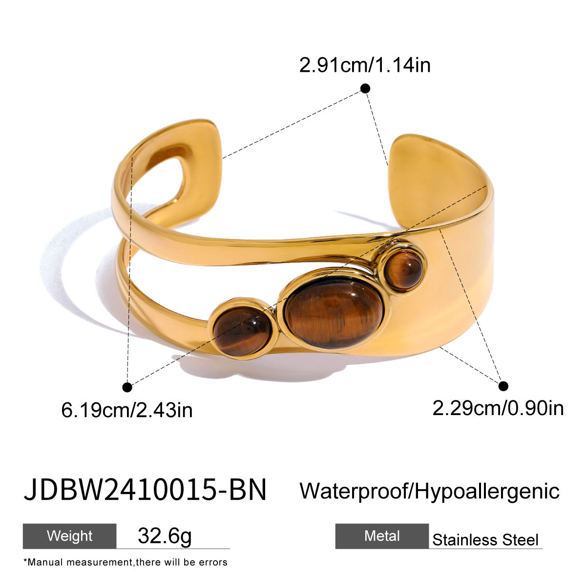 Pearl Mirage Bangle Cuff