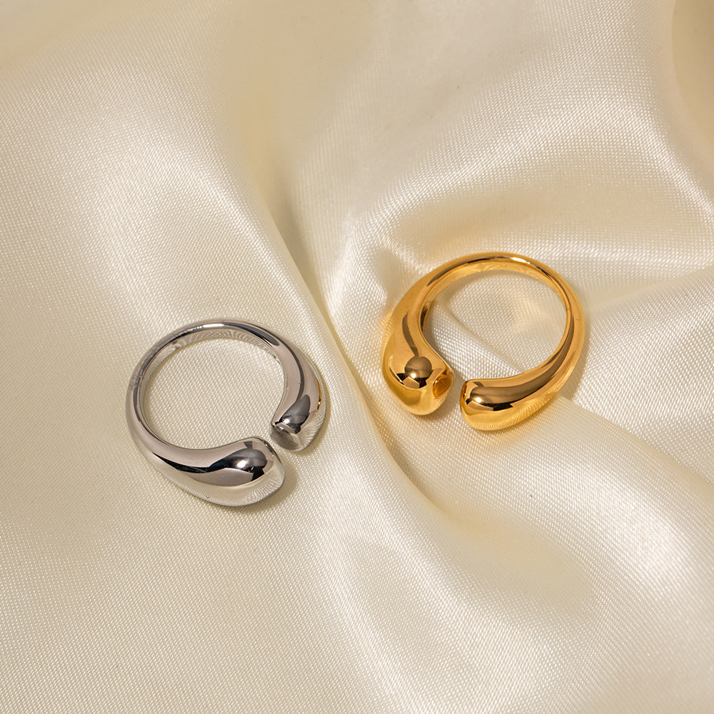 Duo Curve Ring
