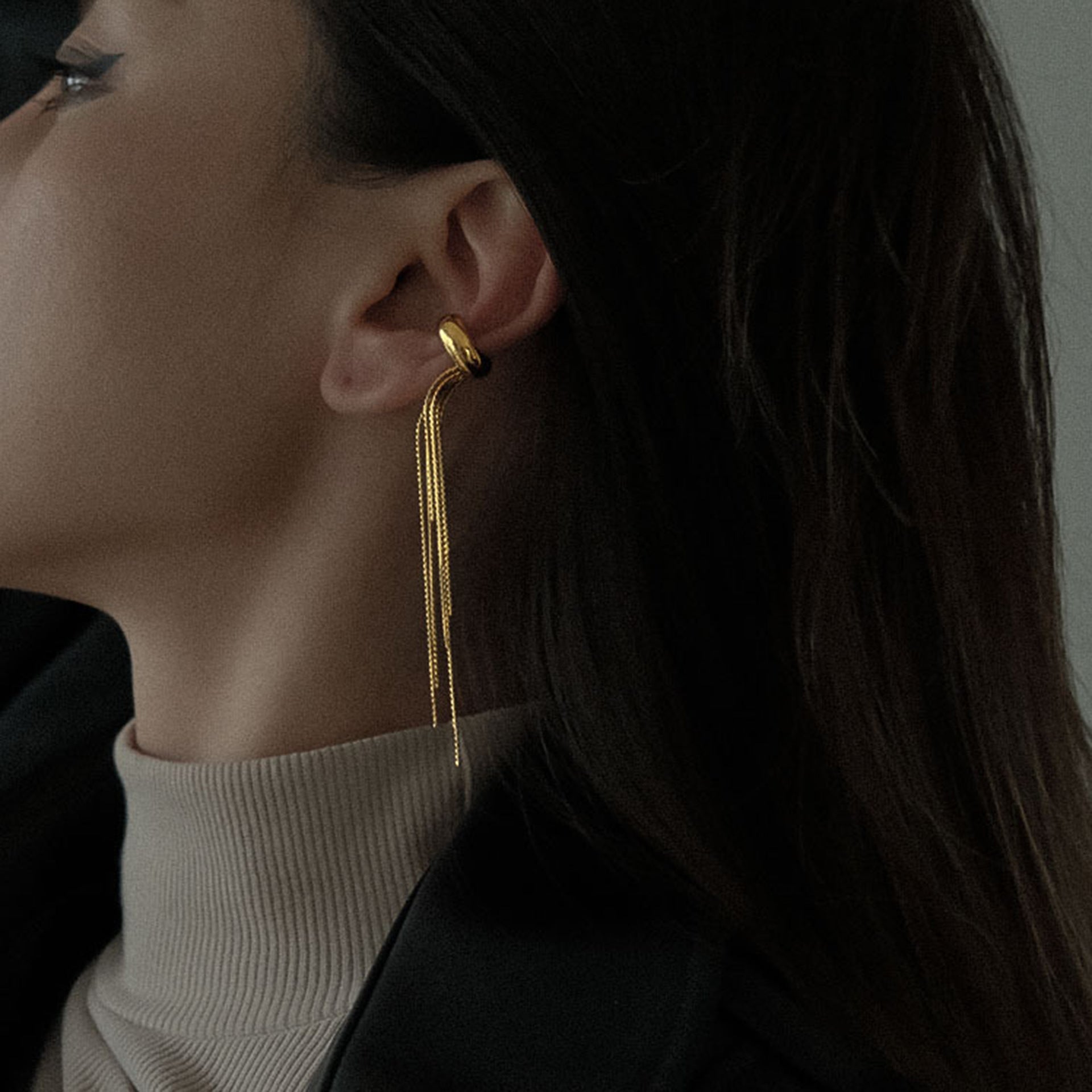 Cascade Drop Earcuff