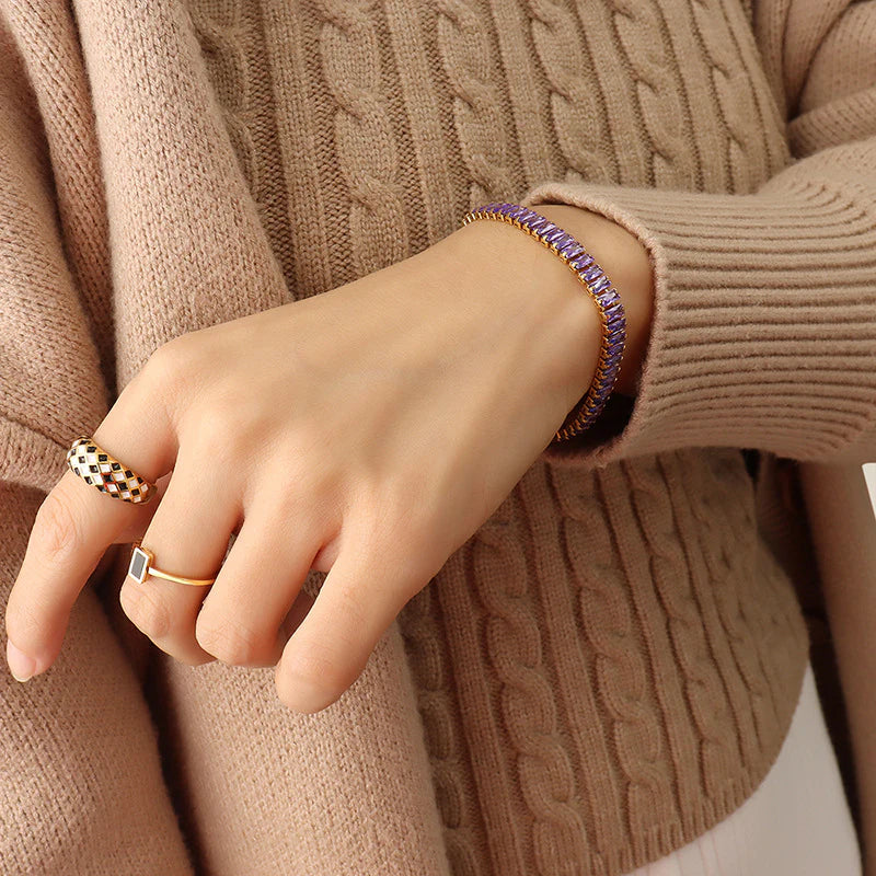 Crystal Linea Tennnis Bracelet