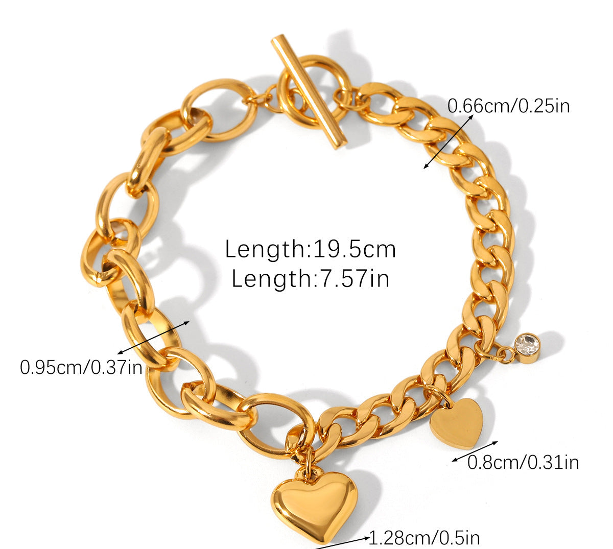 Heartline Bracelet