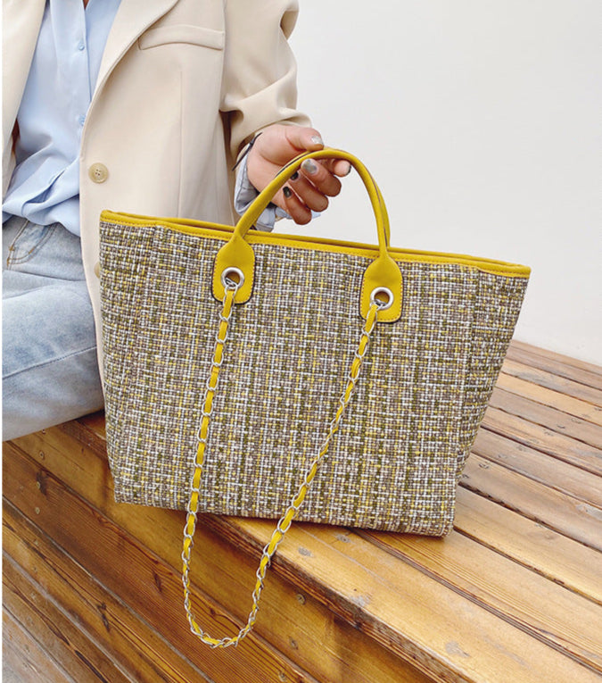 Tweed Tote