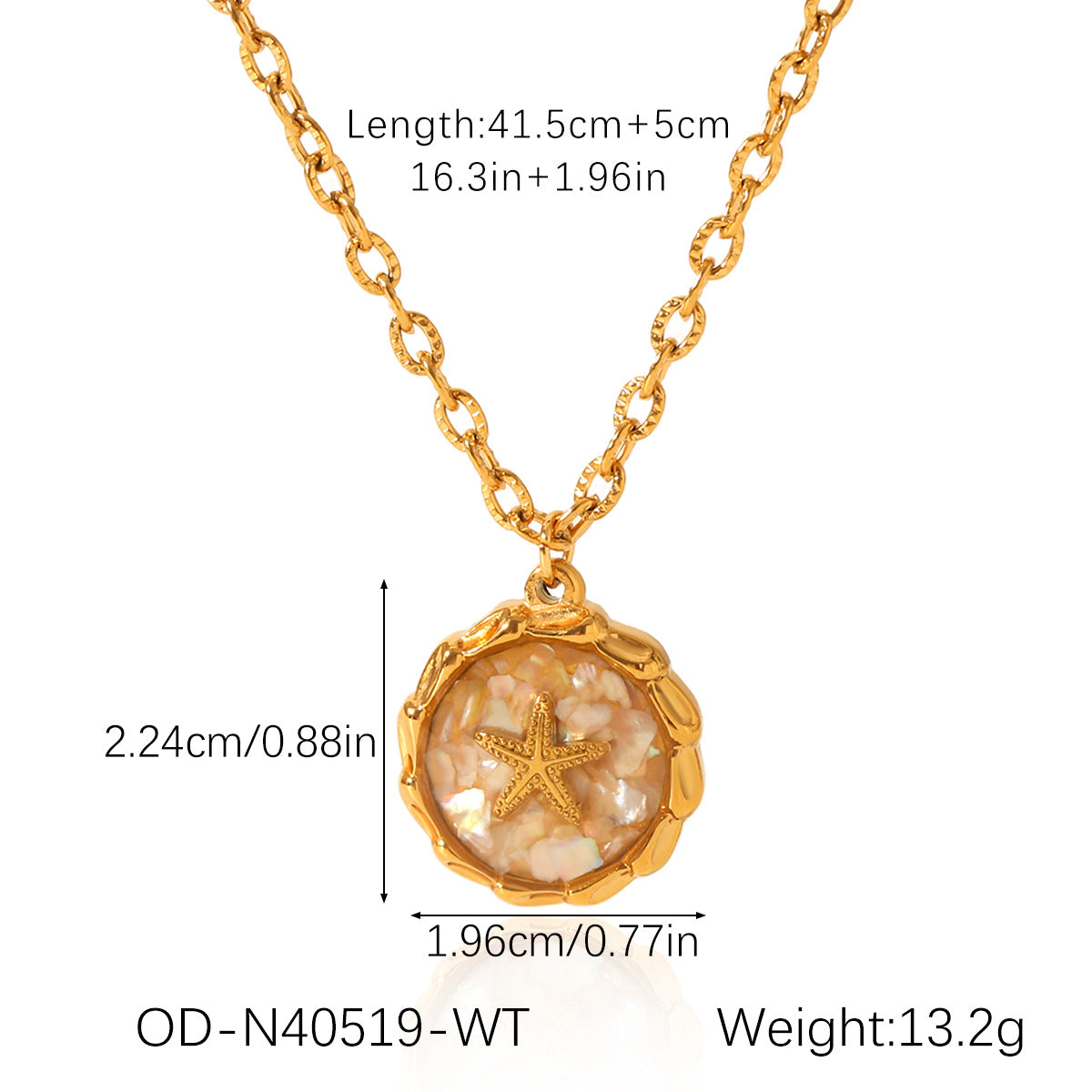 Shell Glow Necklace