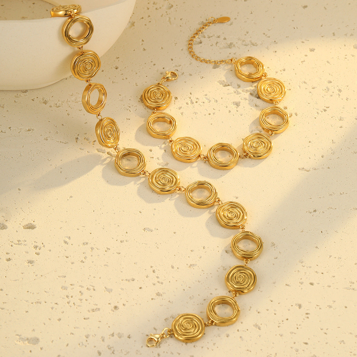 The Oracle Coil Set I Necklace & Bracelet