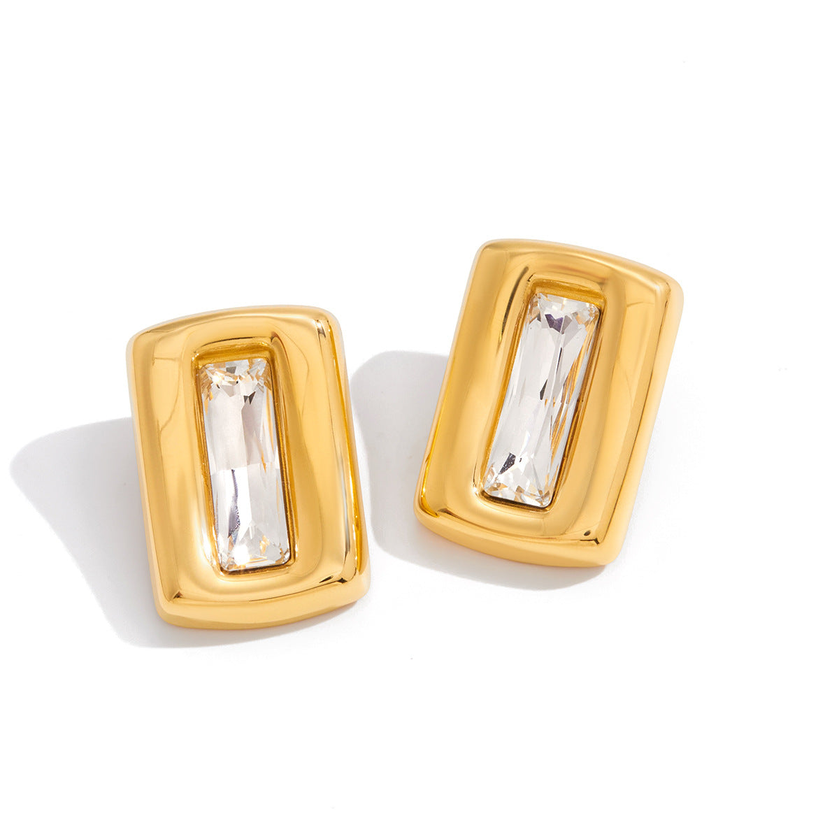 Recta Crystal Studs