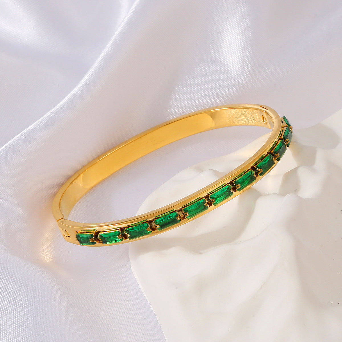 Verdant Bangle Bracelet