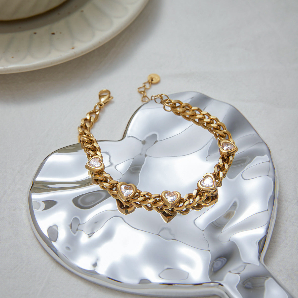 Amora Heart Chain Bracelet
