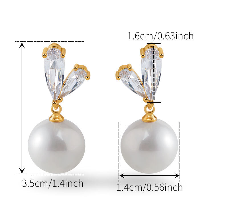 PearlTwirl Drops (earrings)