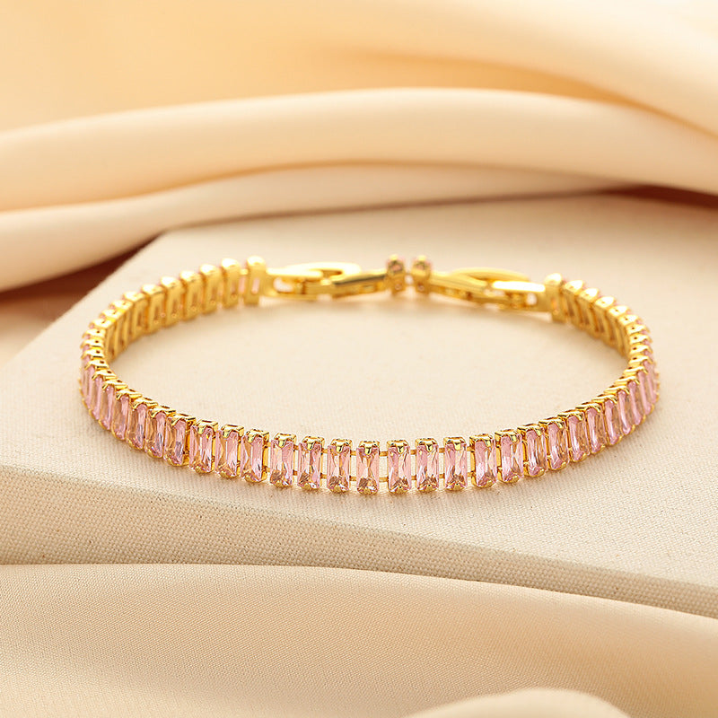 Crystal Linea Tennnis Bracelet