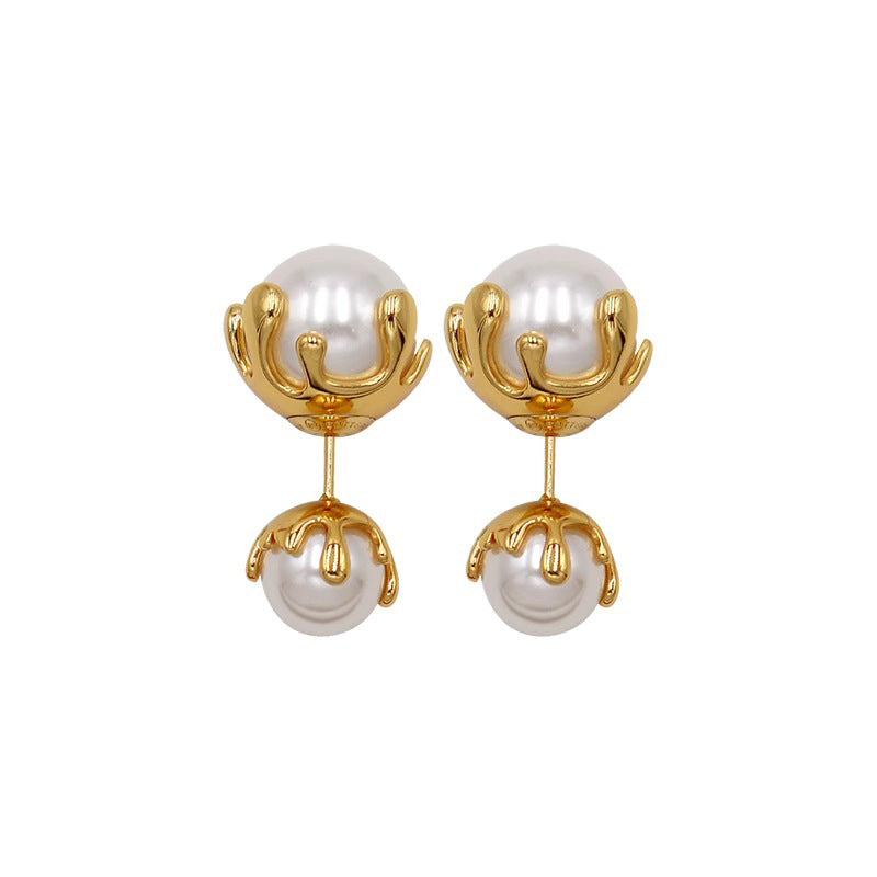 GlowBloom Pearl Earrings