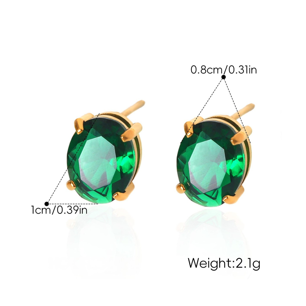Affair Gem Studs