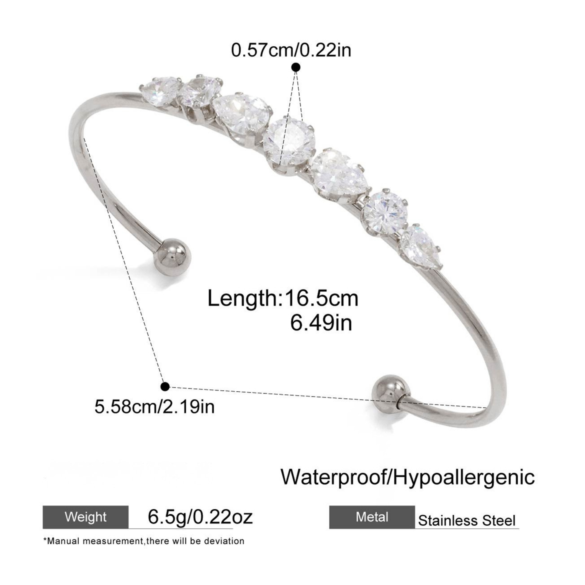 Nova Zircon Bracelet