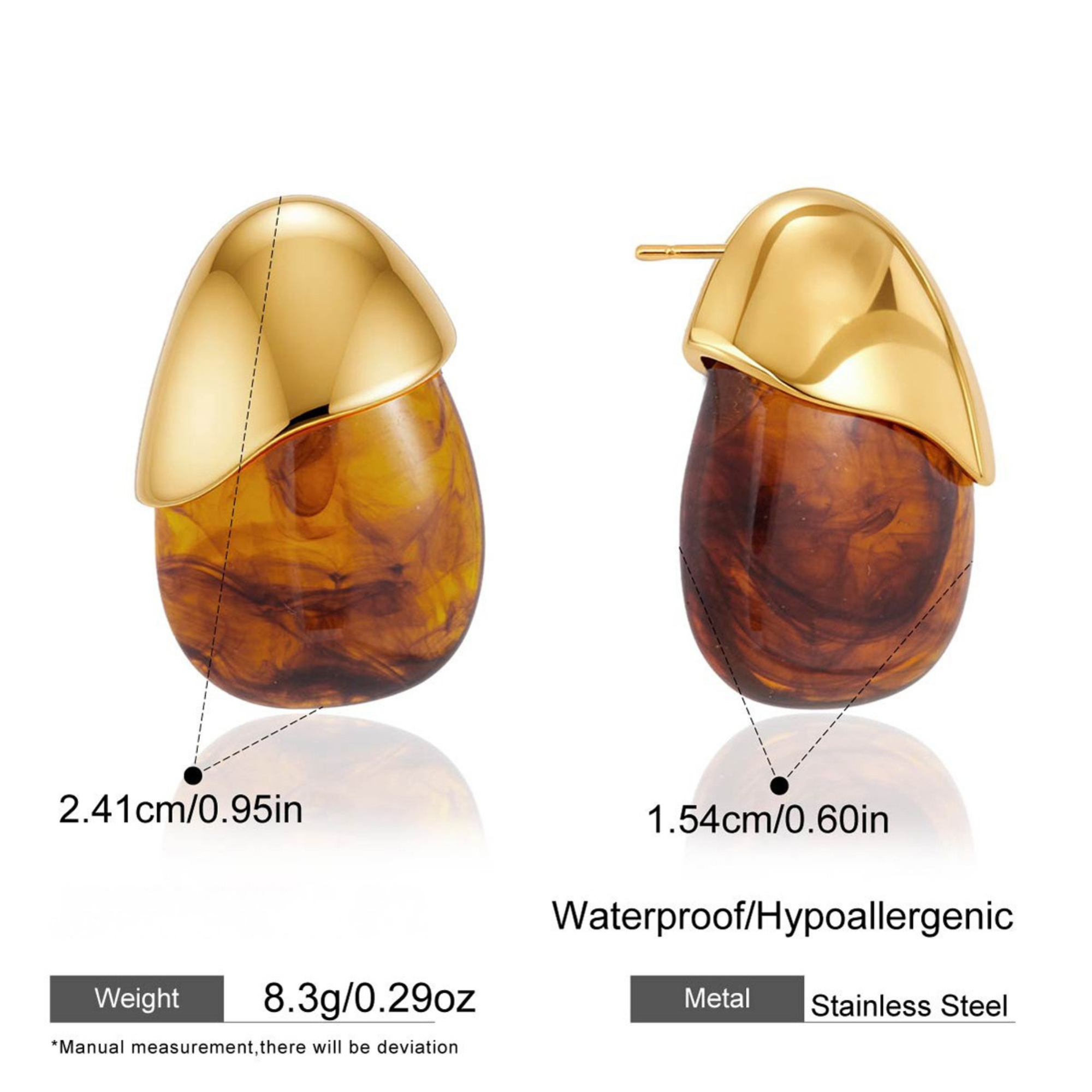 Mira Resin Earrings