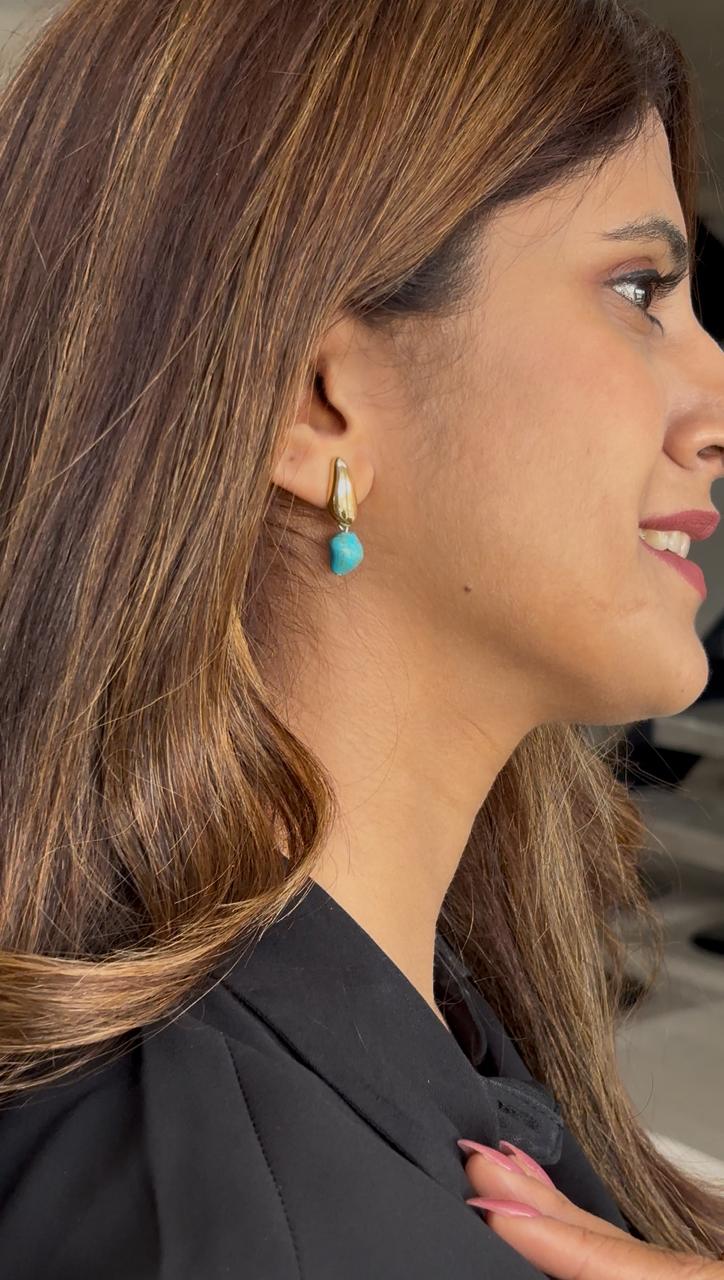 Lustre Drops (Pearl & Turquoise)