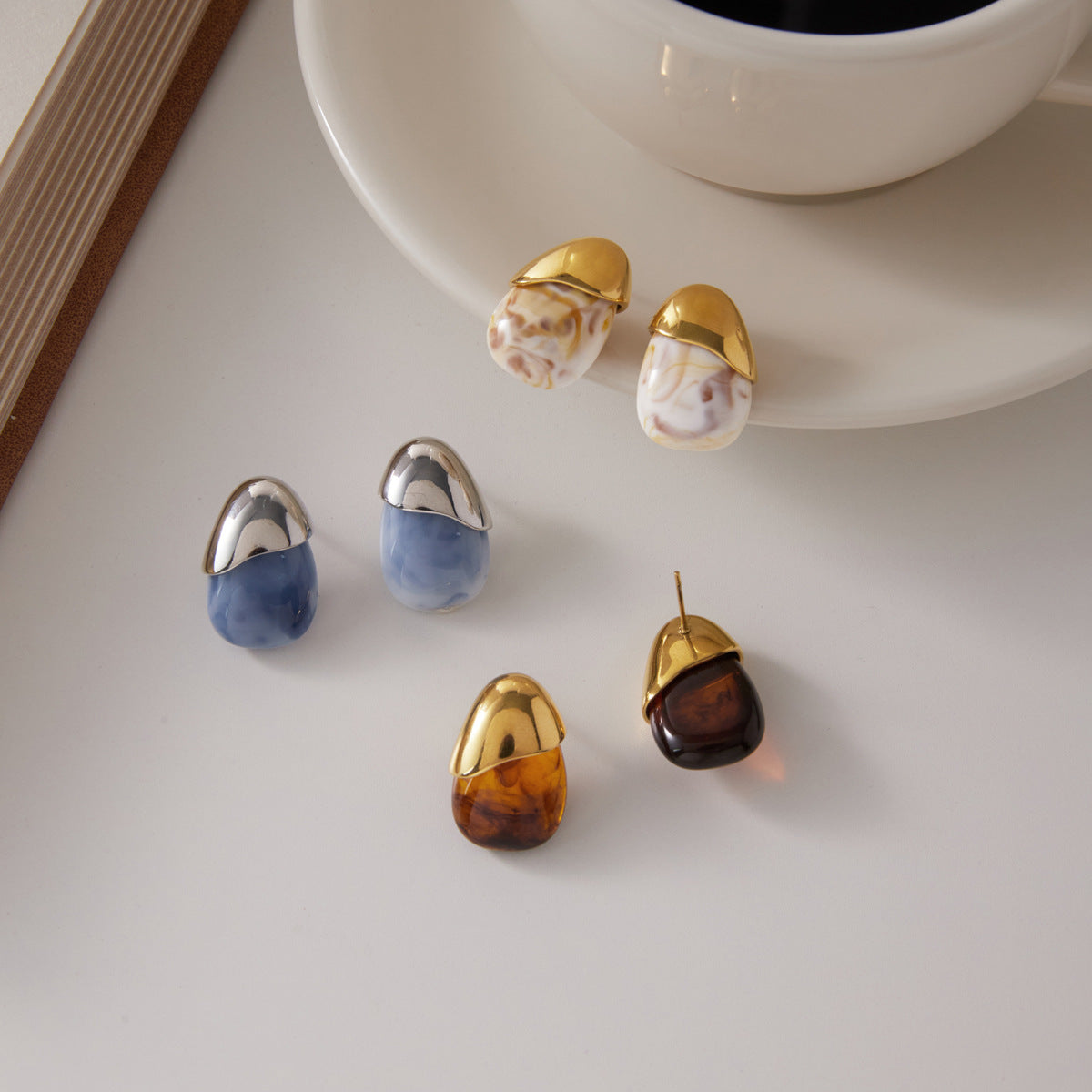 Mira Resin Earrings