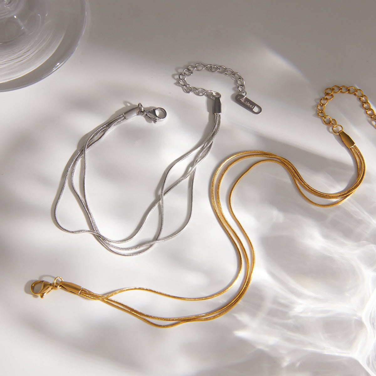 Tria Chain Bracelet (Perfect for stacking)