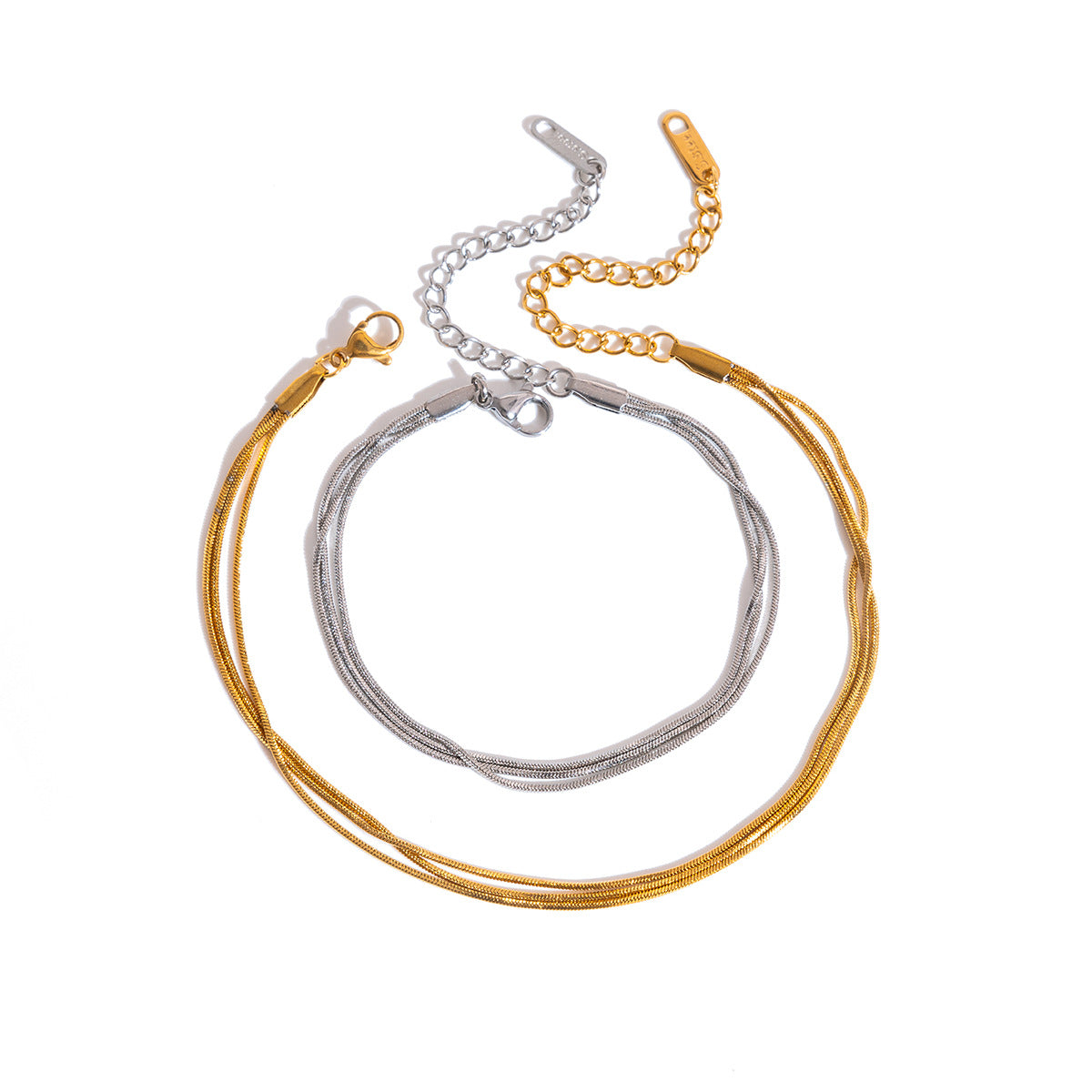 Tria Chain Bracelet (Perfect for stacking)