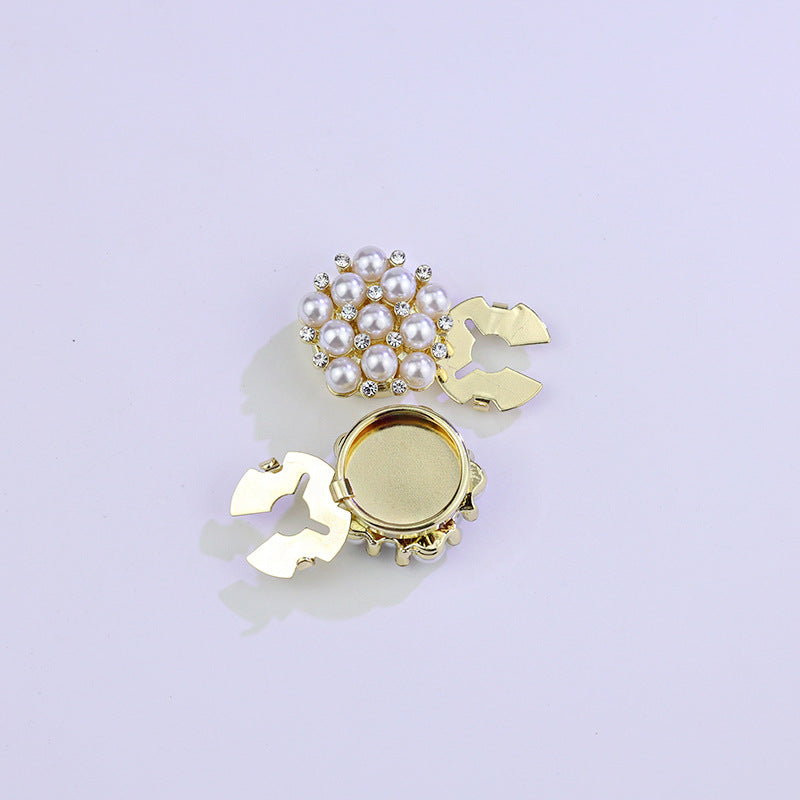 Snowdrop Button Covers (Set of 2)