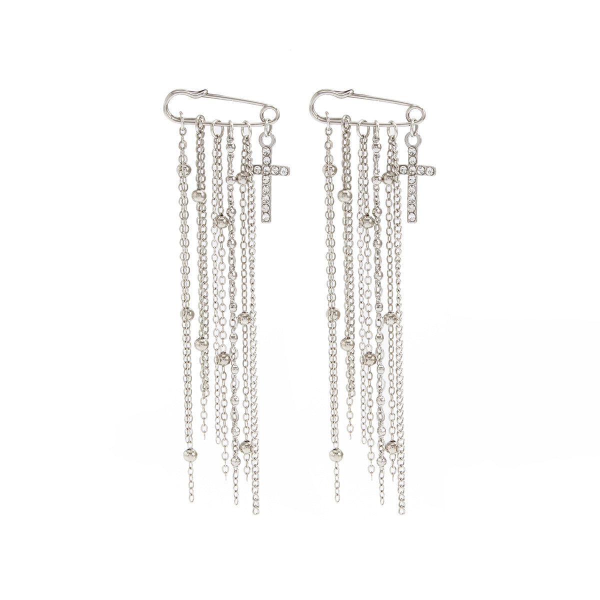 Chainmark Denim Pin / Brooch ( Set of 2 )