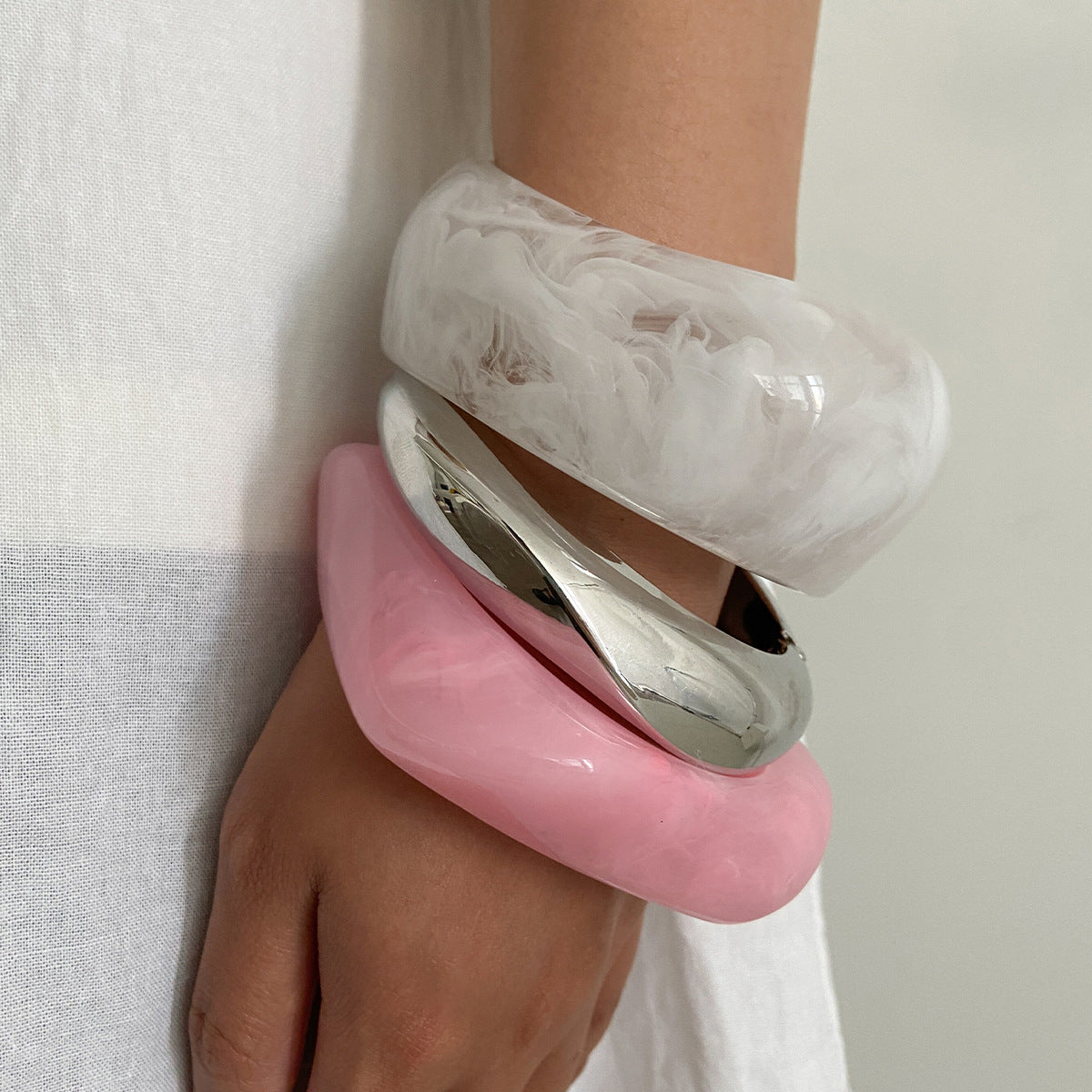 Blush Resin Stack