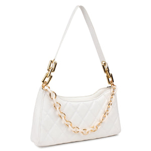 Retro baguette bag (white)