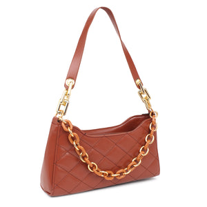 Retro baguette bag (Brown)