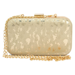 Leo Clutch in Gold