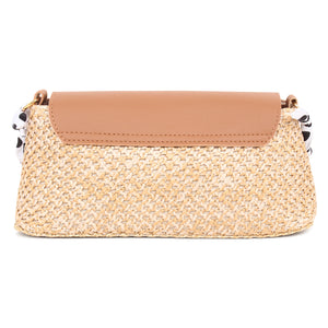 Jute Spring Baguette Bag