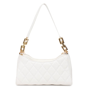 Retro baguette bag (white)