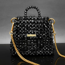 Load image into Gallery viewer, Swan crystal bag ( Black )
