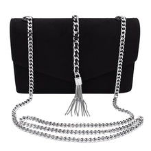 Load image into Gallery viewer, Sassy Suede Sling ( Black )
