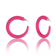 Load image into Gallery viewer, Lizzy colourful hoops
