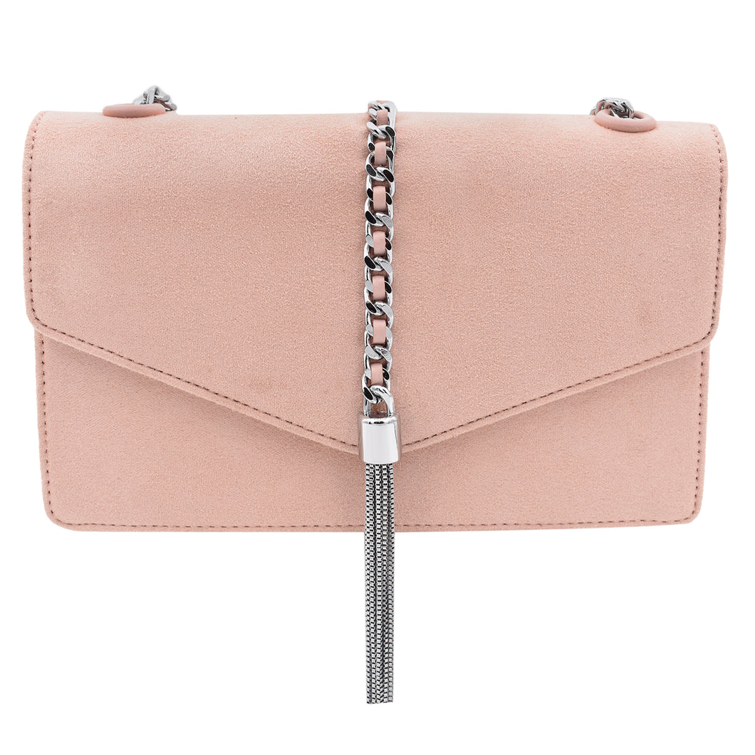 Sassy Suede Sling ( Nude Pink )
