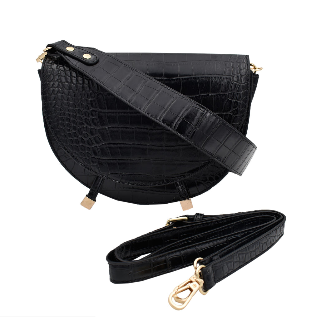 Sassy Saddle bag (Black)