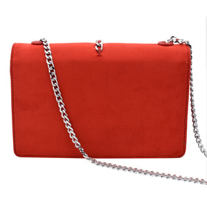 Sassy Suede Sling  ( Red )