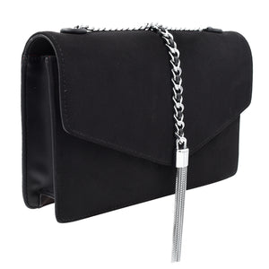 Sassy Suede Sling ( Black )